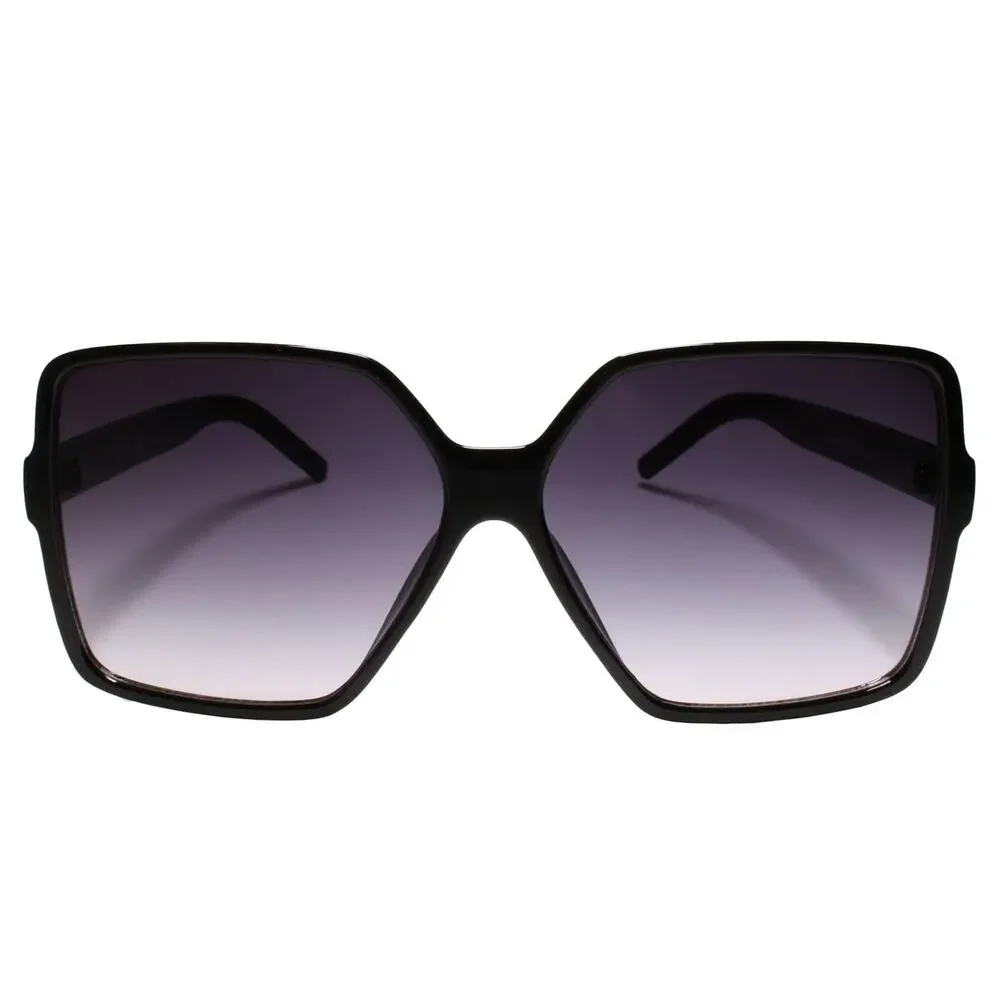 Oversized Square Frame Black Womens Sunglasses